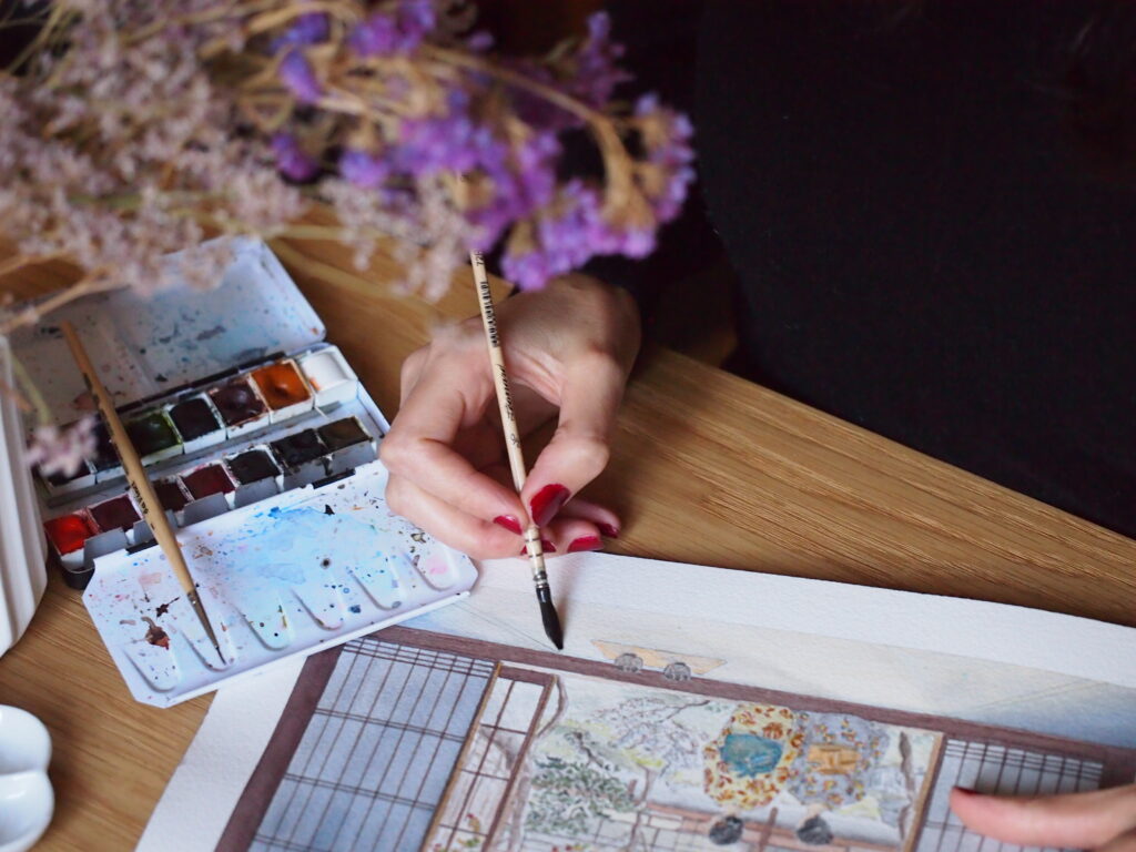 Aquarelliste Paris