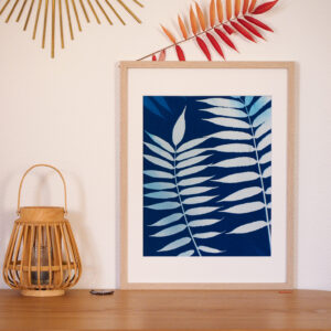 cyanotype "Aokagé 青影"