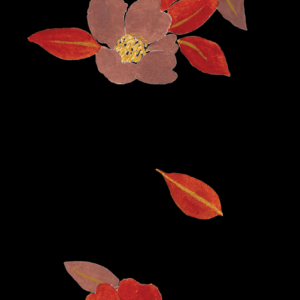 Marque-page Fleurs d'hiver