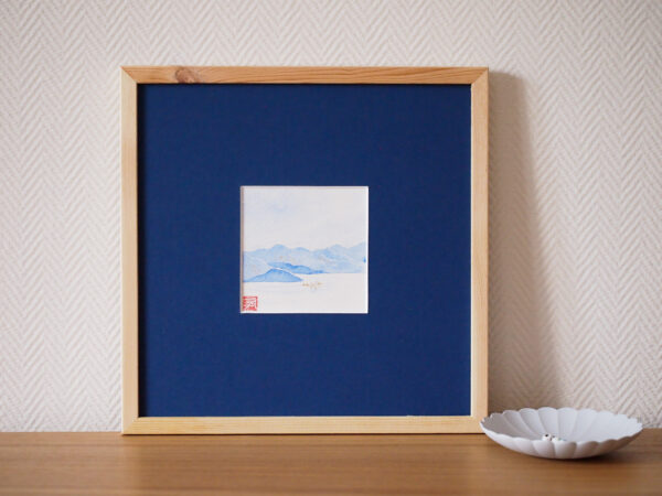 Aquarelle originale "Lumière sur la mer n°3"