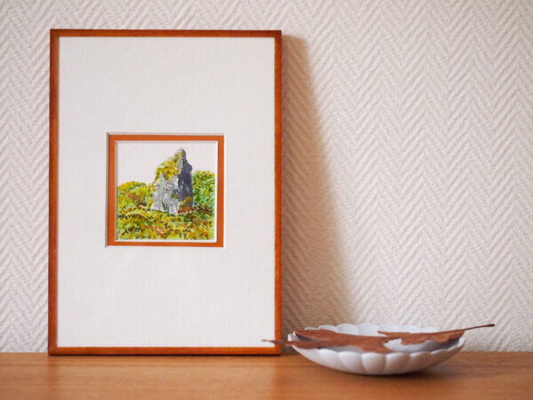 Aquarelle originale "Éclat n°3"