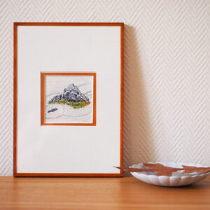 Aquarelle originale "Éclat n°2"