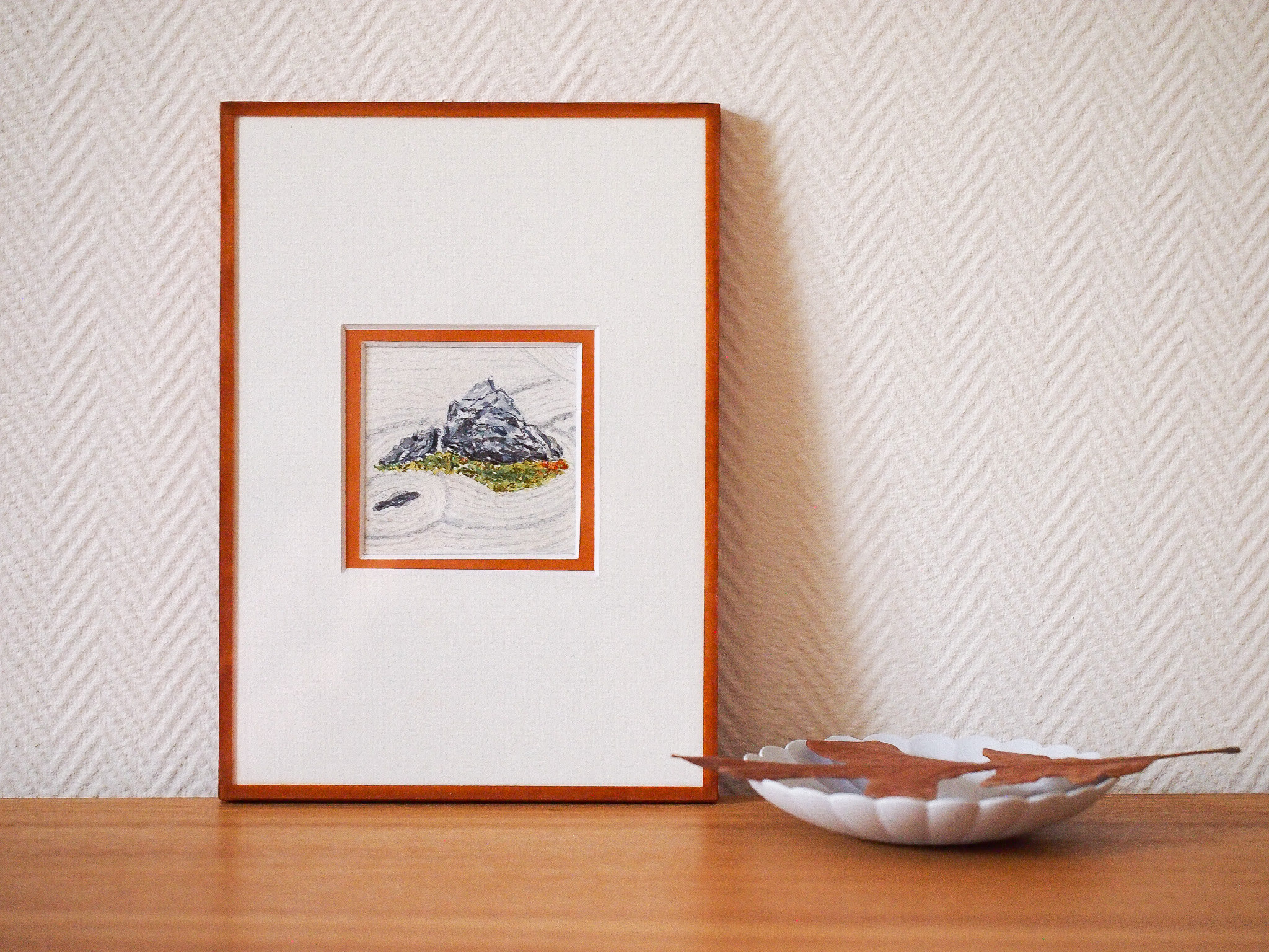 Aquarelle originale "Éclat n°2"