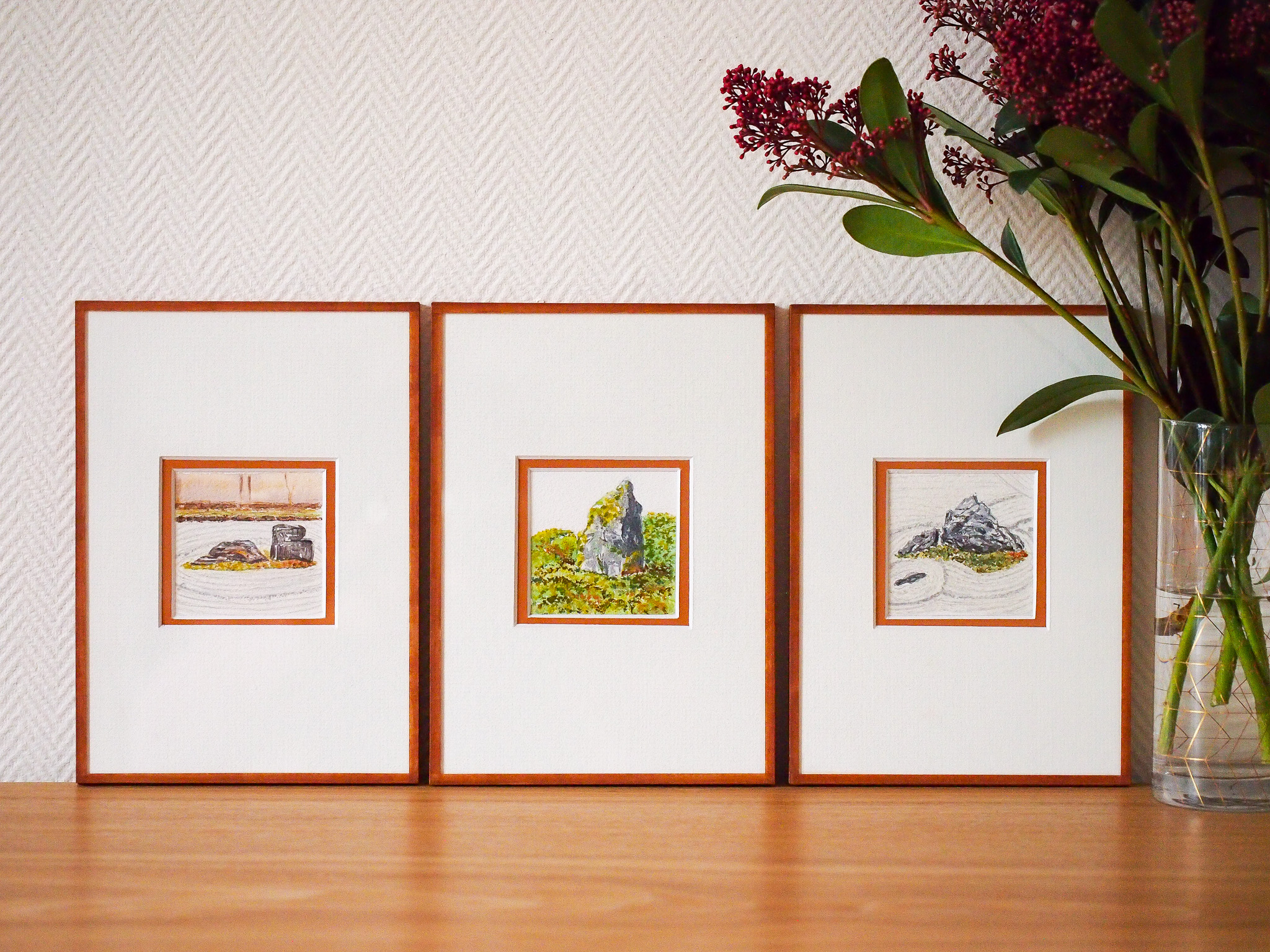 Aquarelle originale "Éclat n°1" Aquarelle originale "Éclat n°1"